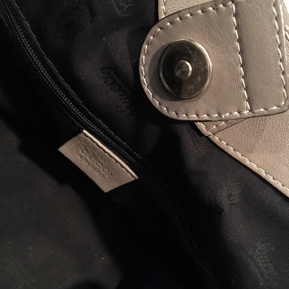 Gucci Guccissima Grey Sukey Tote - Picture 7 of 8